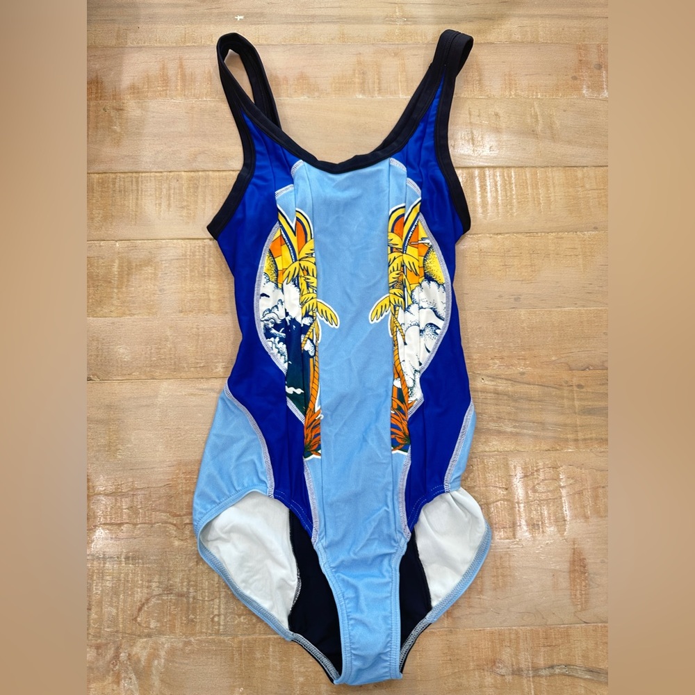 Stella McCartney Palm Trees one Piece Swimsuit - Picture 2 of 12